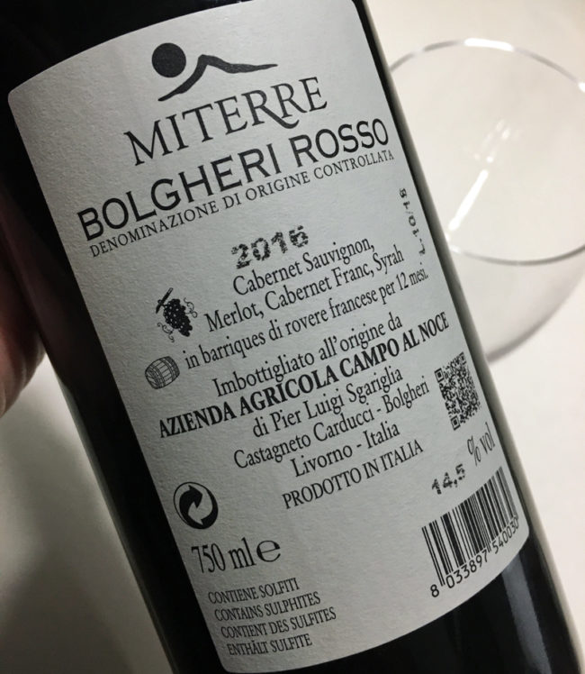 miterre-3 Miterre Bolgheri Doc 2016