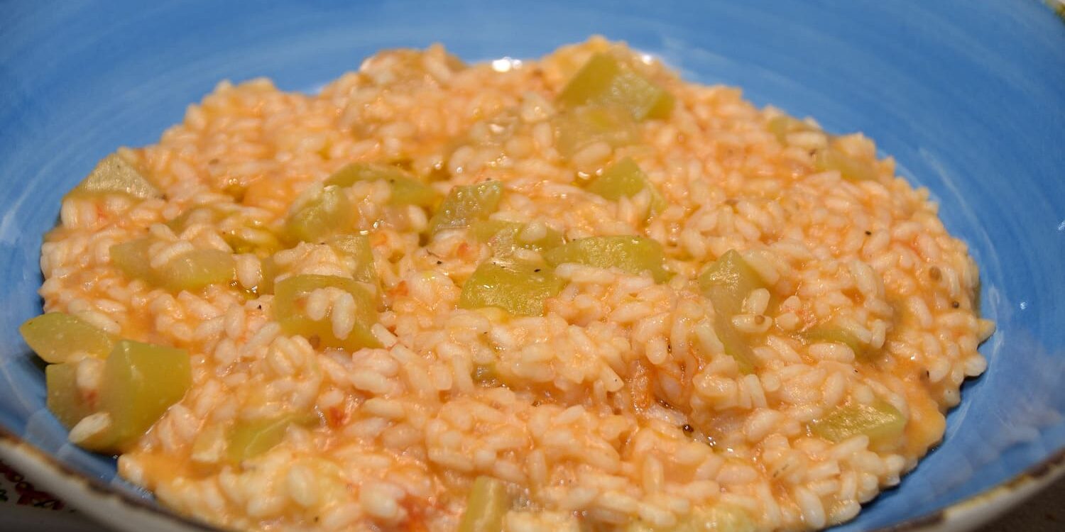 risotto zucchini pecorino